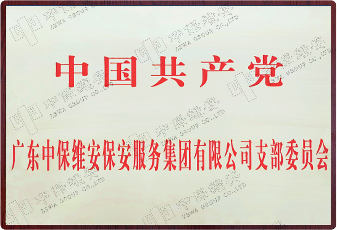 中國(guó)共產(chǎn)黨中保維安支部委員會(huì)